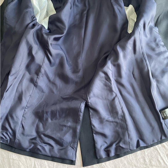 Aritiza Wool Blazer Navy Blue Size 6 - Picture 4 of 11